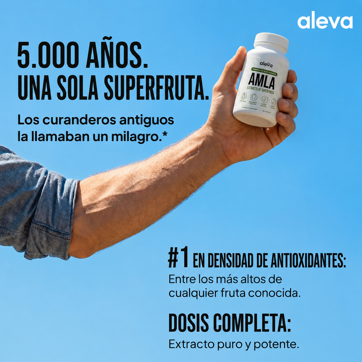 Aleva Amla — Suplemento de Energía Natural