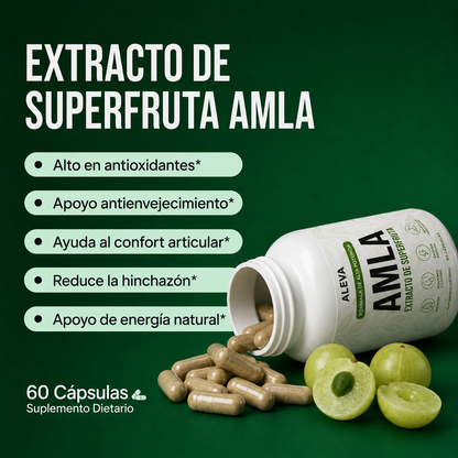 Aleva Amla — Suplemento de Energía Natural